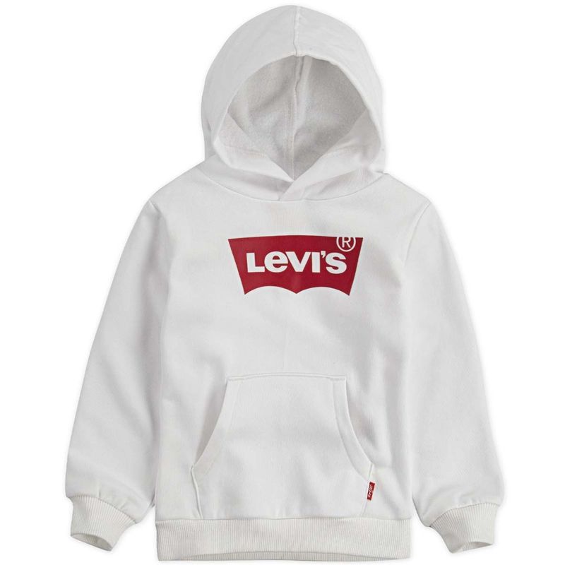 Levis Batwing hettegenser til barn, White