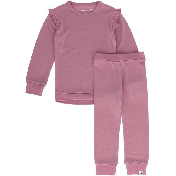 Hovedbilde Gullkorn x DMK Ulla sett i ull/bambus, Mørk Rosa