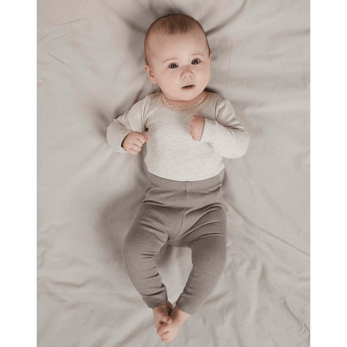 Name It Nbnkab ribb leggings til baby, Satellite