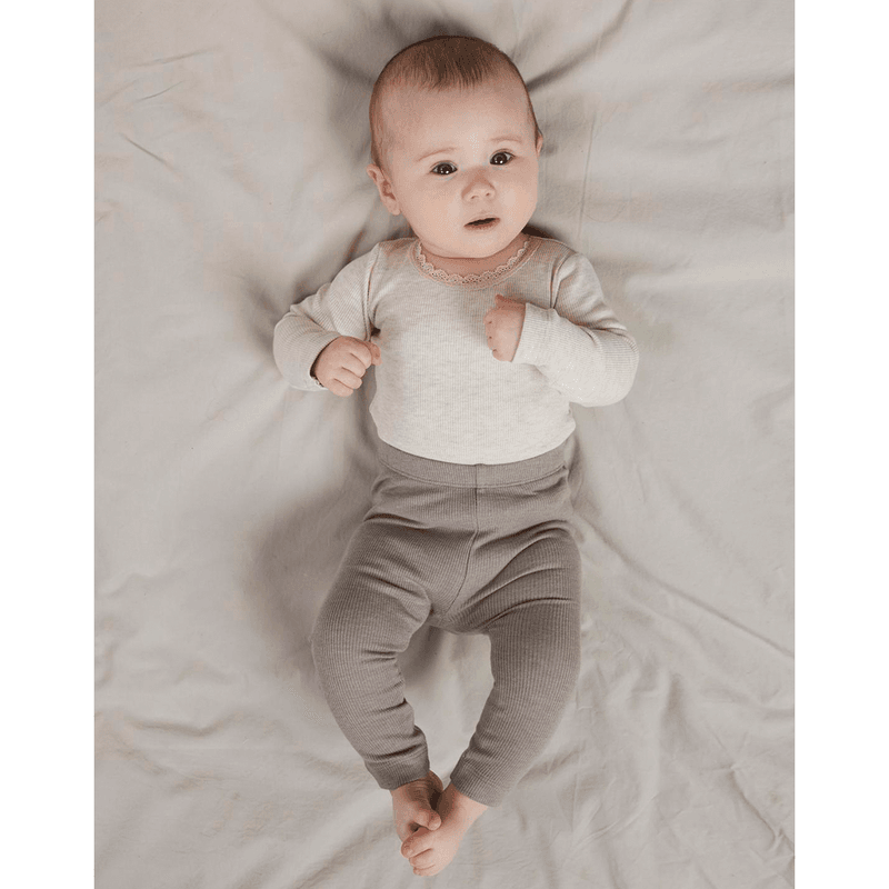 Name It Nbnkab ribb leggings til baby, Satellite