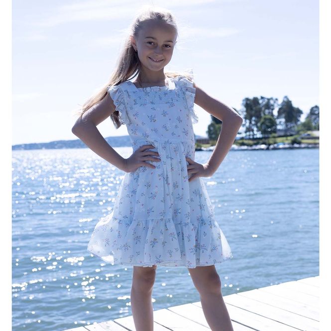 Hovedbilde Vilje & Ve Linda kjole til barn, Bluebelle
