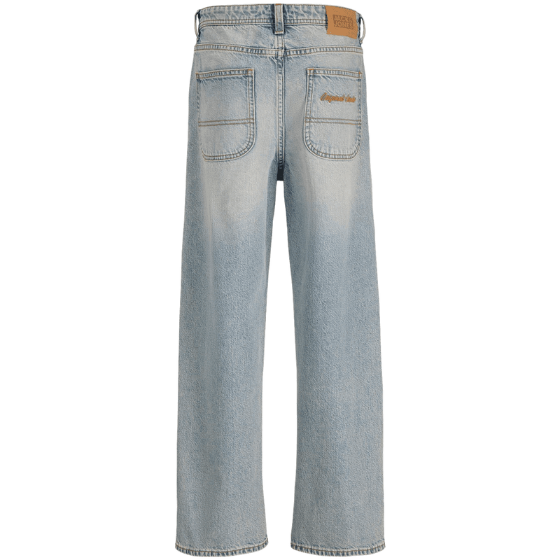 Jack & Jones Jr Jjialex baggy-fit jeans, Blue Denim