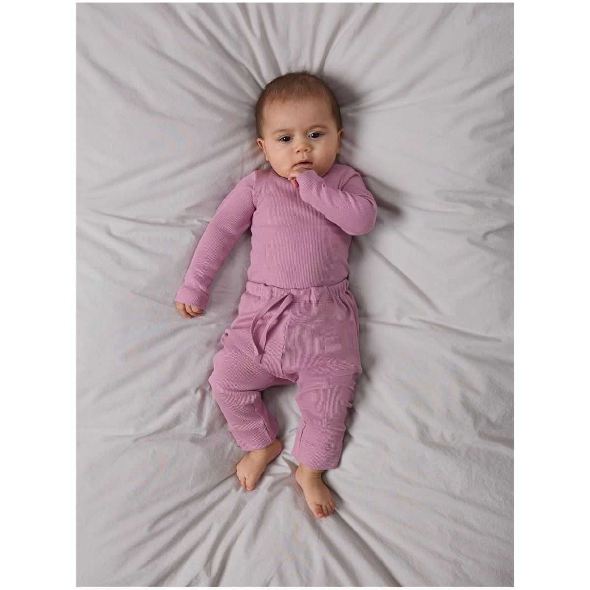 Name It Nbnkab bukse til baby, Lilas