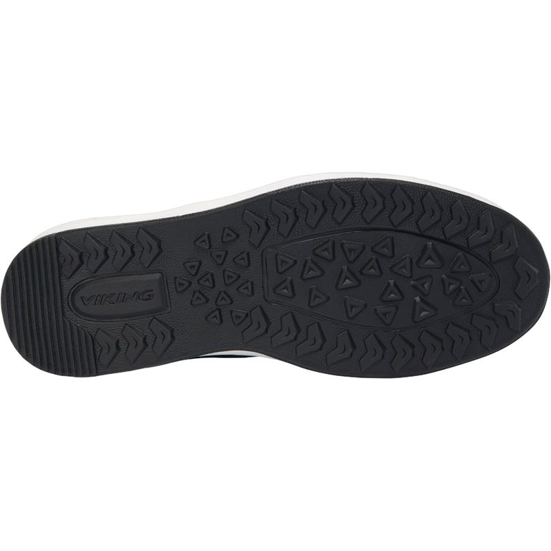 Viking Leon Mid Wp 1V overganssko til barn, Black/Eggshell