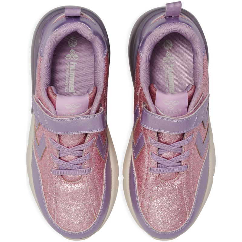 Hummel Daylight JR Glitter joggesko, Sea Fog