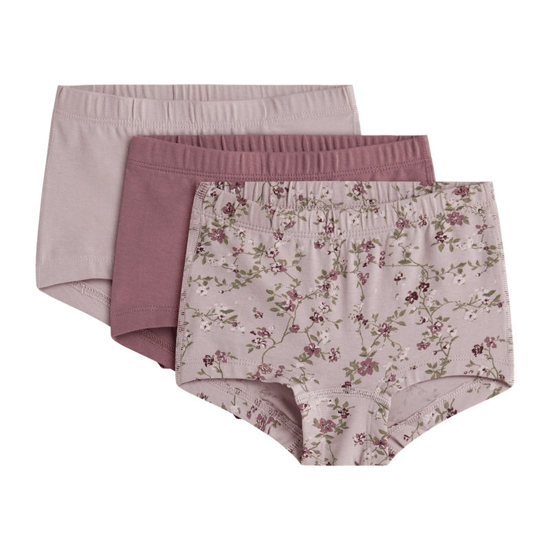 Name It Nmftights 3-pack hipster til småbarn, Violet Ice