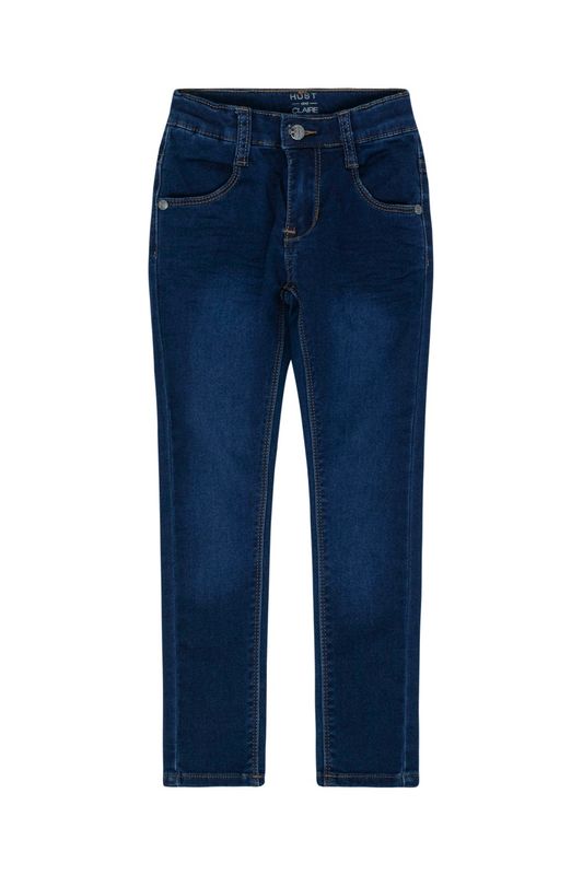 Hust & Claire olabukse til barn med stretch, mørk denim