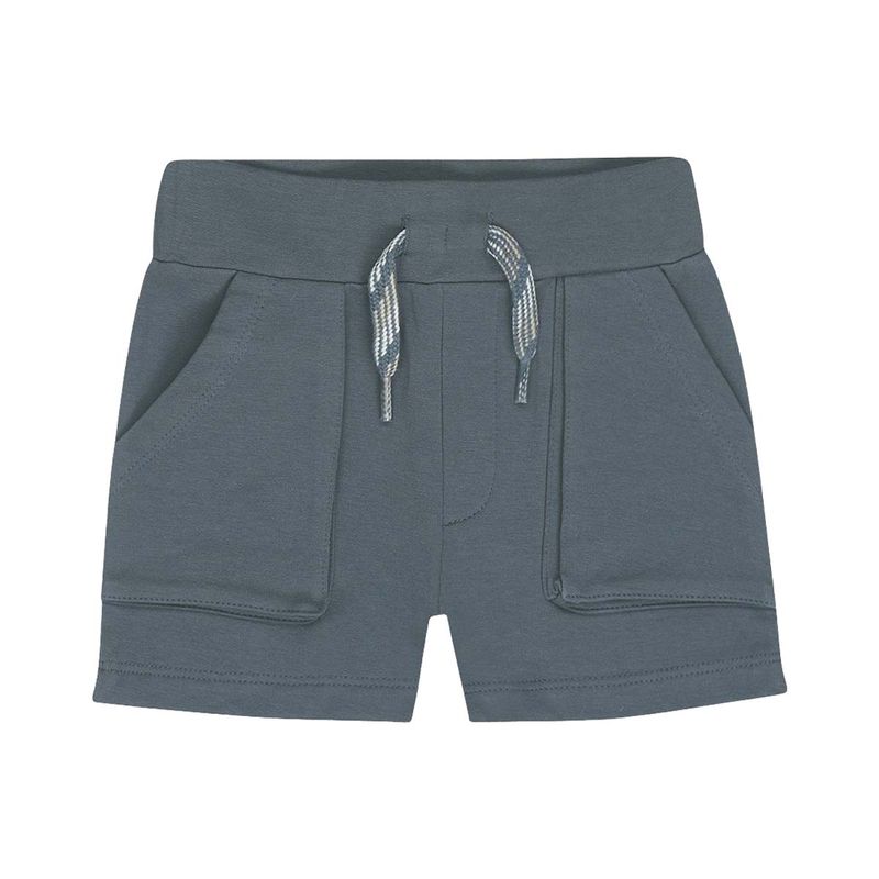 Dirkje shorts til baby og småbarn, Steel blue