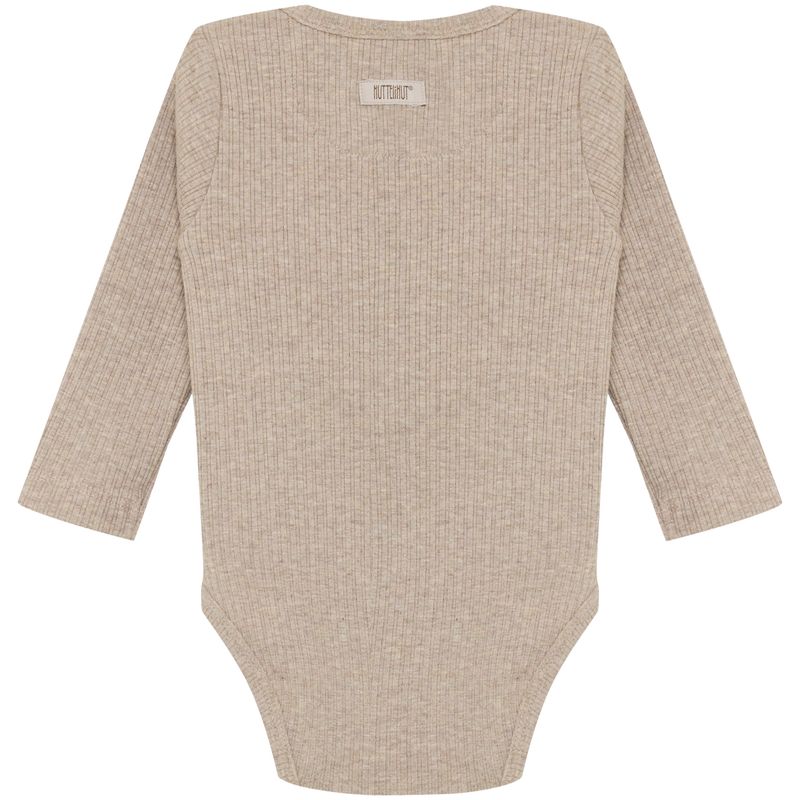 HUTTEliHUT Rib body, White Pepper Melange