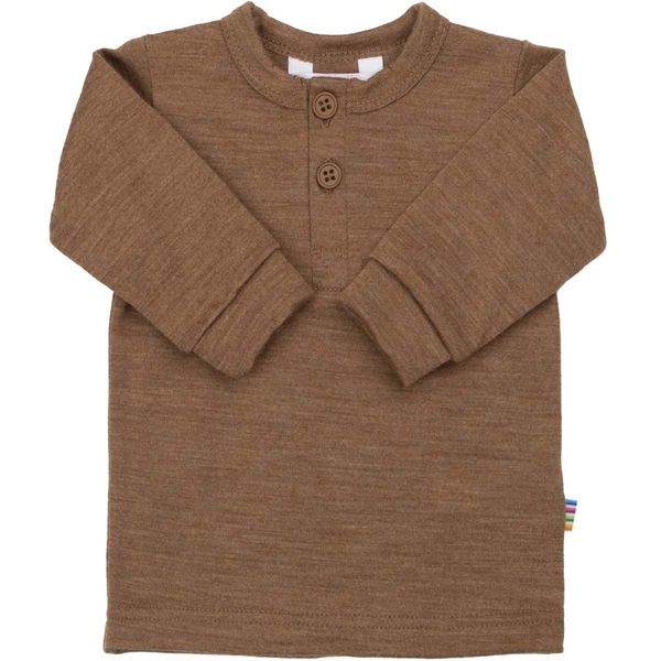 Hovedbilde Joha genser i ull til småbarn, Warm brown