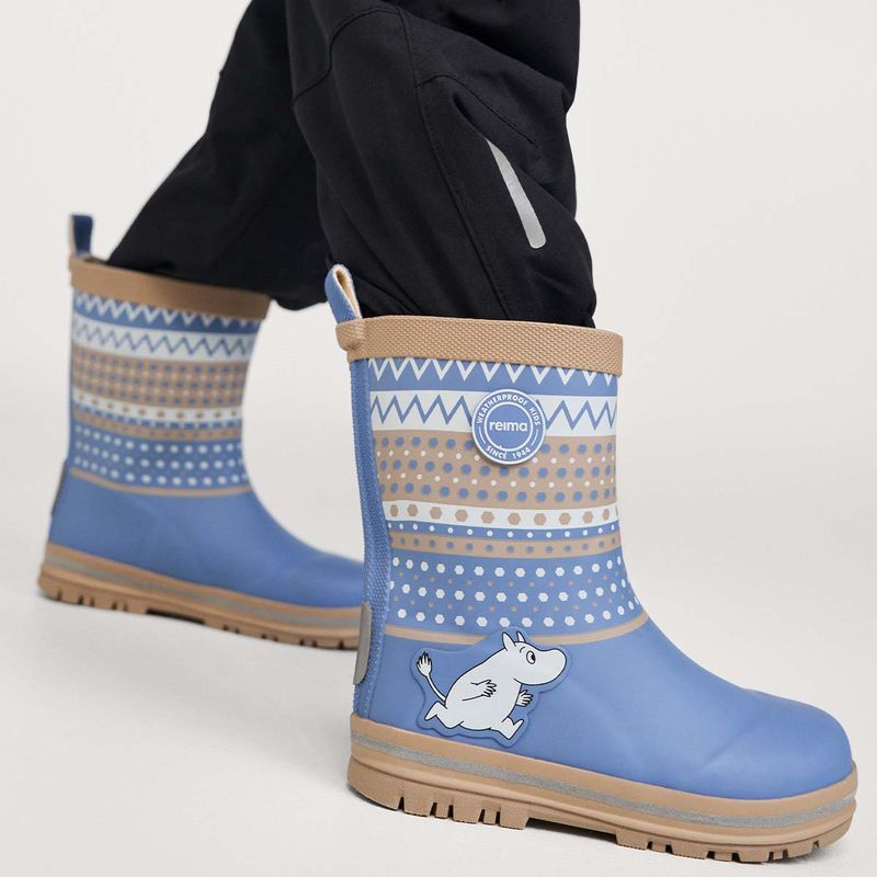 Reima Magisk Moomin gummistøvler, Blue Ocean