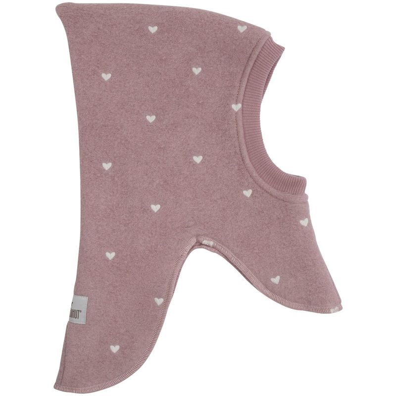 HUTTEliHUT balaclava i ull m/broderi, Deauville Mauve