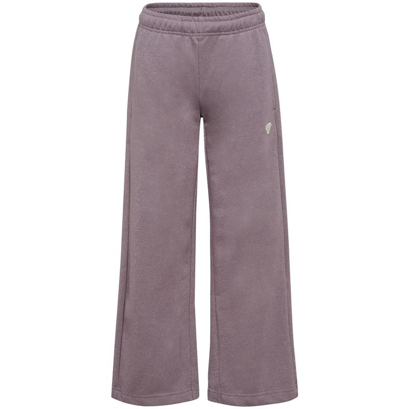 Hummel Hmljr Loose Glitter joggebukse, Gray Ridge