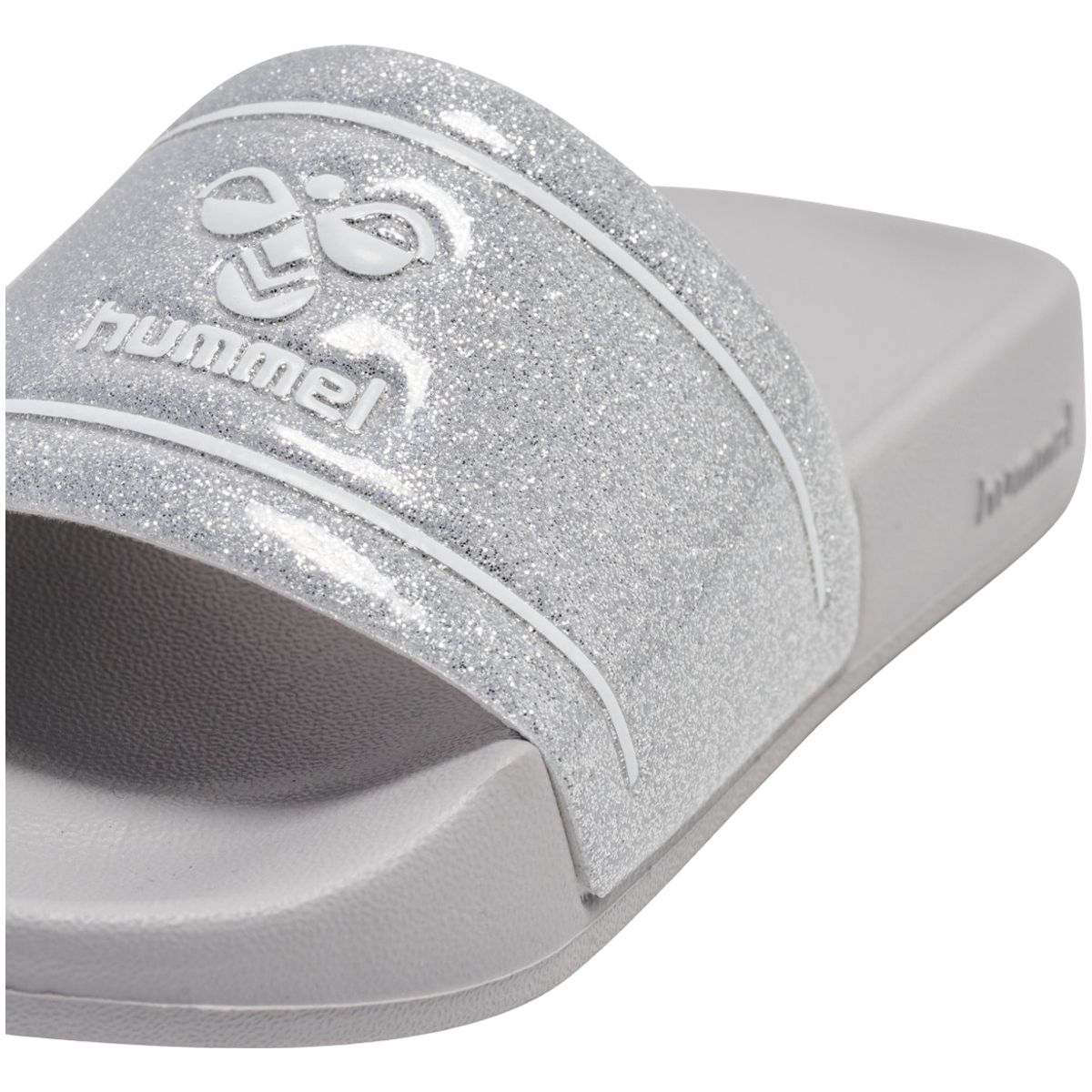 Hummel Pool Slide Glitter JR sandaler, Lunar Rock