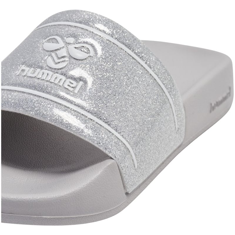 Hummel Pool Slide Glitter JR sandaler, Lunar Rock