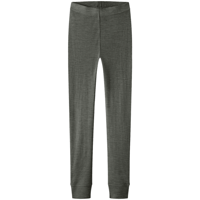 Hovedbilde Name It Nknwax Rib leggings i ull til barn, ...
