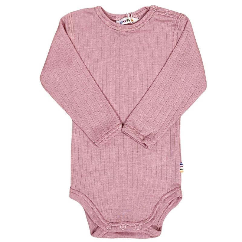 Joha ribb body i ull, old rose