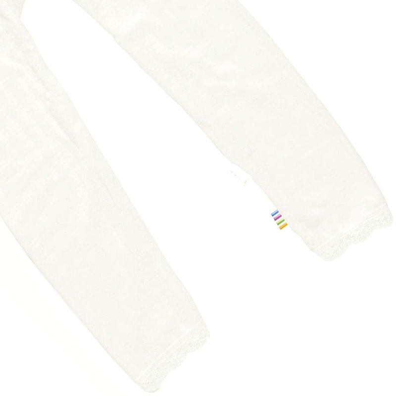 Joha leggings i ull/silke til baby og barn, Off white