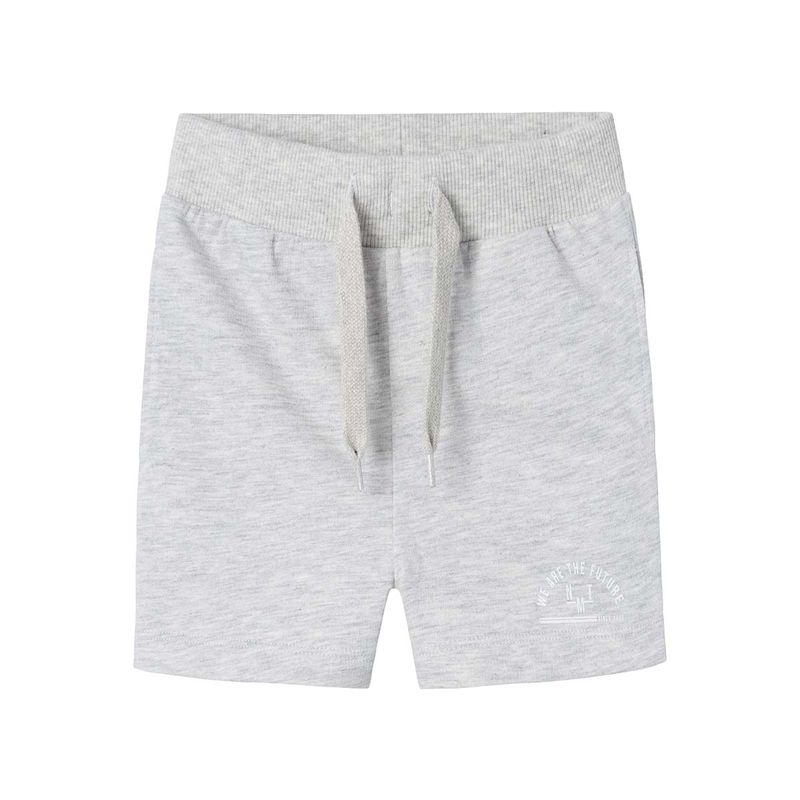 Name It Vikram shorts til småbarn, light grey melange