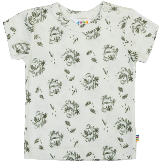 Hovedbilde Joha Unicorn & Dino t-skjorte i bambus, Mint