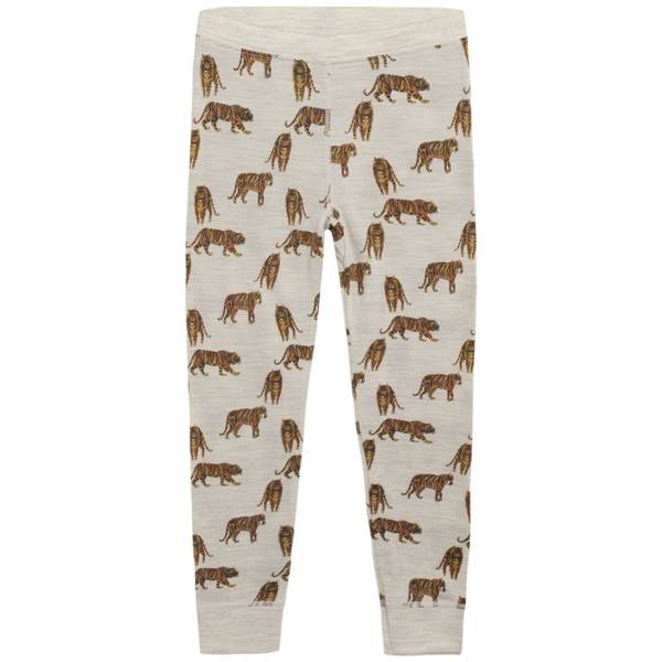 Bilde av Hust & Claire Lin leggings i ull/silke, wheat 