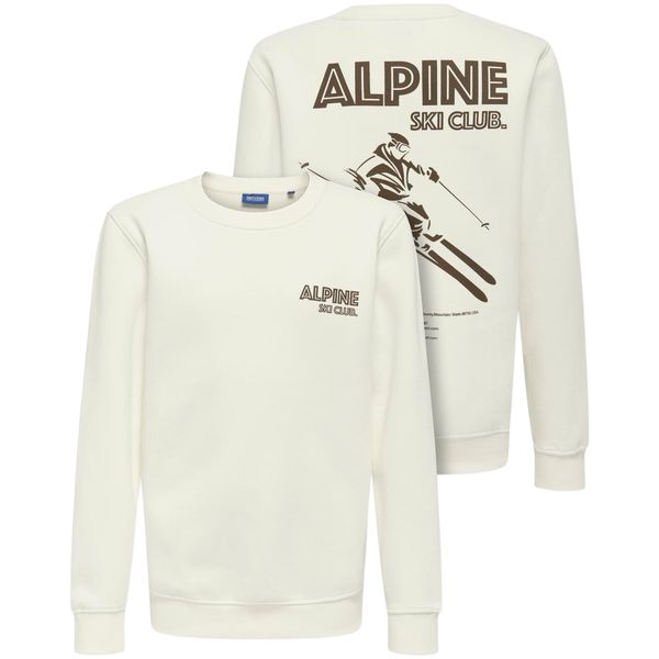 Hovedbilde Only & Sons Osjconnor sweatshirt, Cloud Dancer