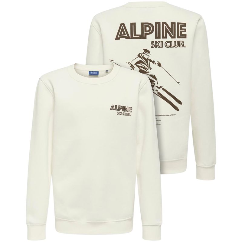 Only & Sons Osjconnor sweatshirt, Cloud Dancer