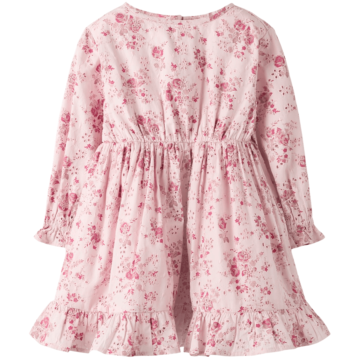 Name It Nmffembroder kjole til småbarn, Cradle Pink