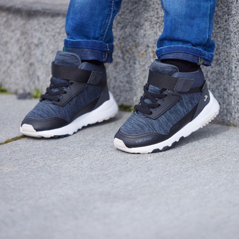 Viking Arendal Gore-tex overgangssko til barn, Blå