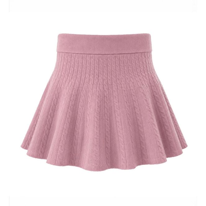 Hovedbilde Vilje & Ve Chloe skjørt i ull til barn, Soft Pink