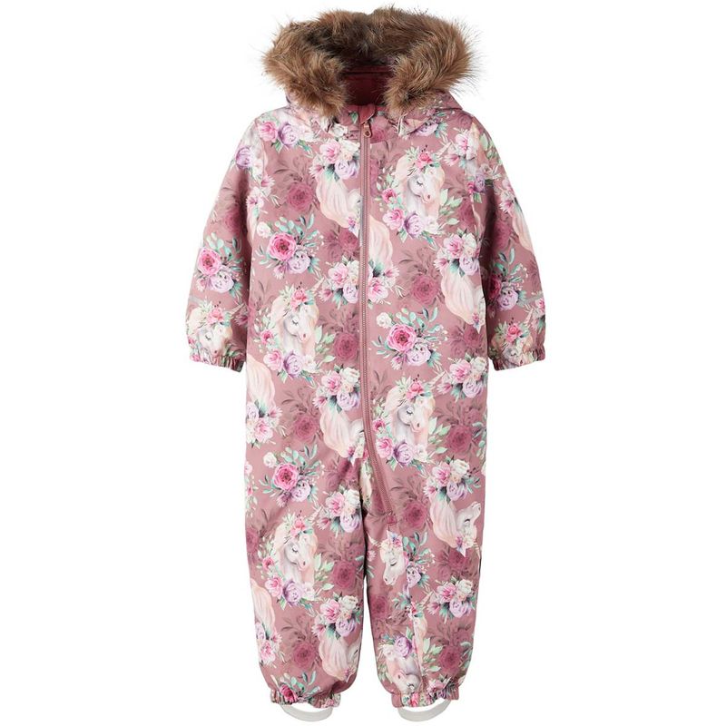 Name It vinterdress til barn og baby, nostalgia rose