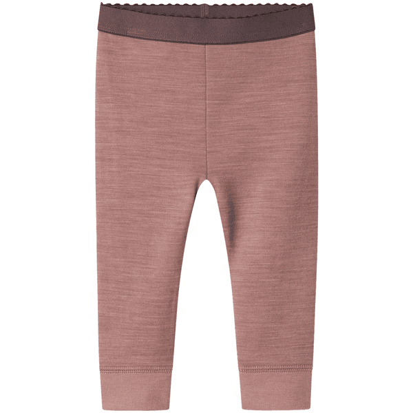 Hovedbilde Name It Nbfwuppo leggings i ull/bomull til baby, ...