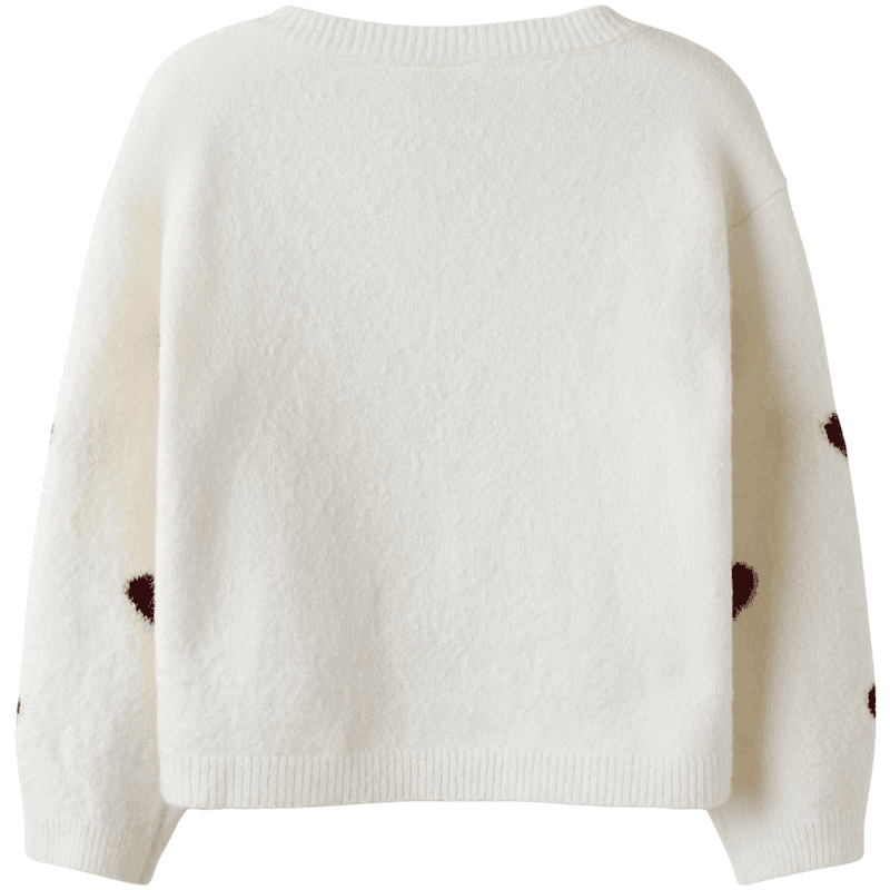 Name It Nkfona strikket genser til barn, Cloud Dancer