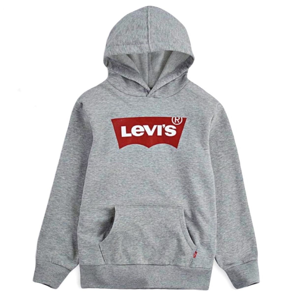Levis Batwing hettegenser til barn, Grey Heather