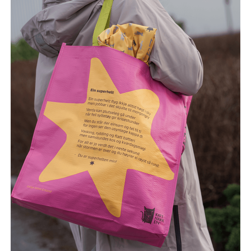 Kattnakken Superkatten flerbrukspose, Superrosa
