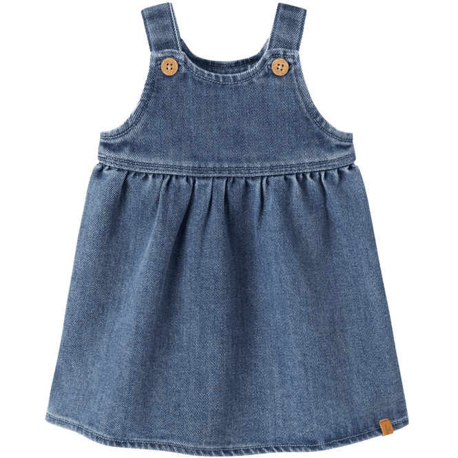 Hovedbilde Lil' Atelier Nbfobello denim kjole til baby, Dark ...