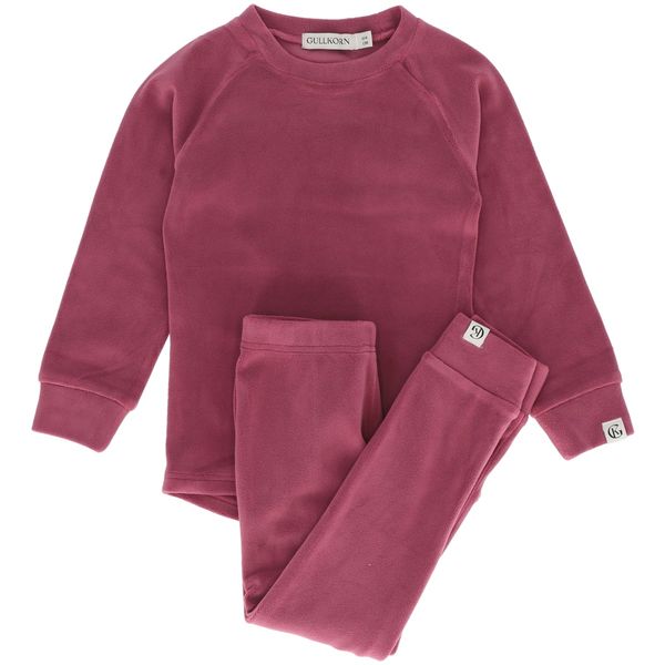 Hovedbilde Gullkorn Jona fleece-sett til barn, Varm Rosa