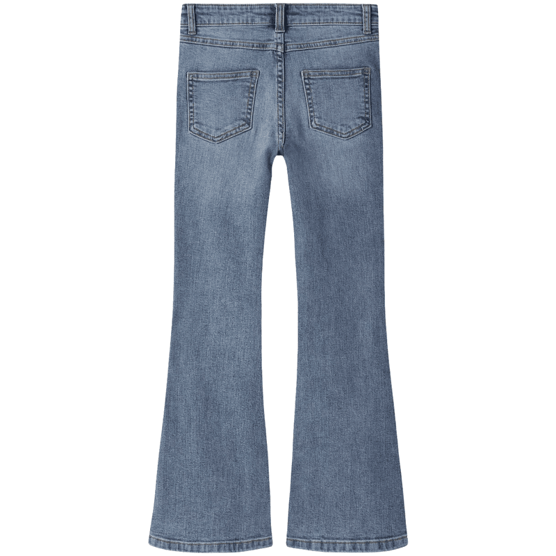 Name It Nkfpolly bootcut jeans til barn, Medium Blue Denim
