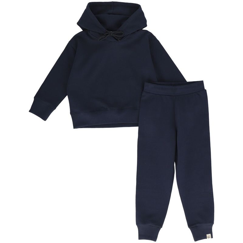 Gullkorn Breks joggedress-sett til barn, Marine