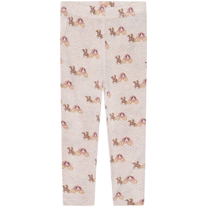 Hust and Claire Locel Caret ull/lyocell leggings, Wheat Mel.