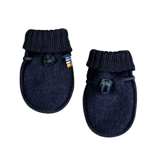 Hovedbilde Joha ullfleece votter til baby, Drk. blue