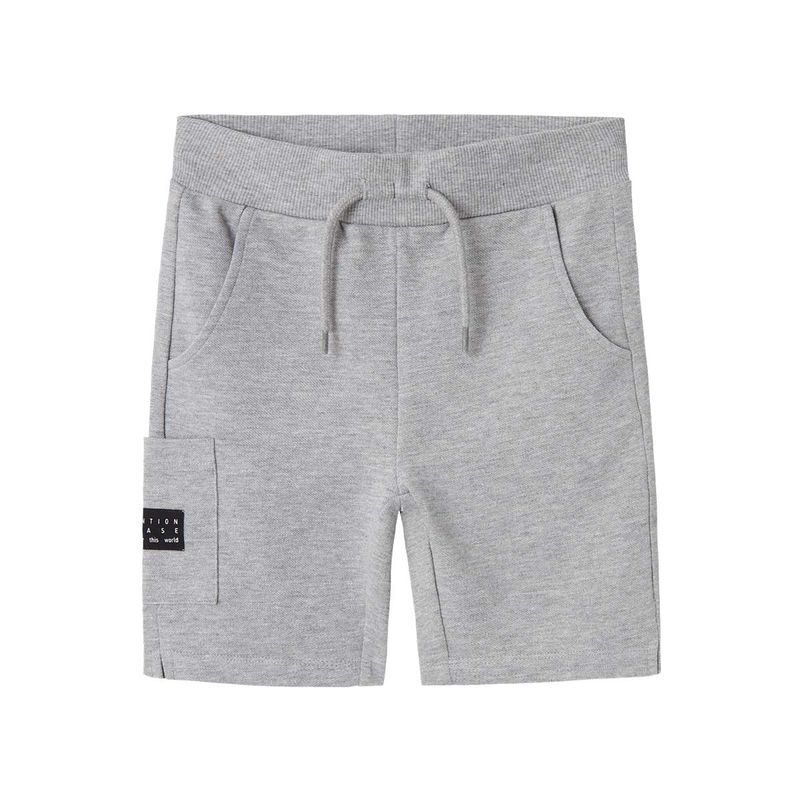 Name It Nkmvivasse shorts til barn, Grey Melange