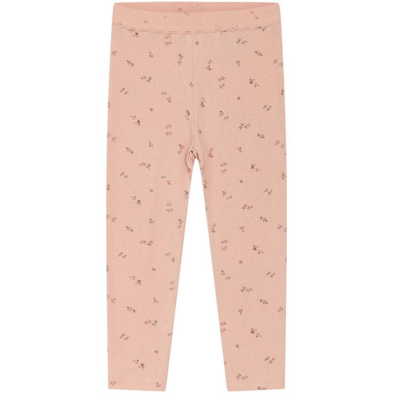 Hust & Claire Ludo leggings i bambus til barn, peach rose