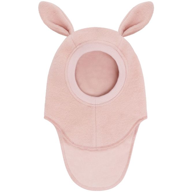 Hovedbilde HUTTEliHUT balaclava i ull m/kaninører, Rose ...
