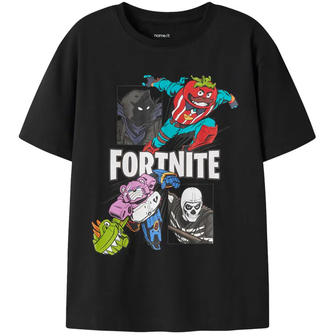 Hovedbilde Name It Nkmambrose Fortnite t-skjorte, Black