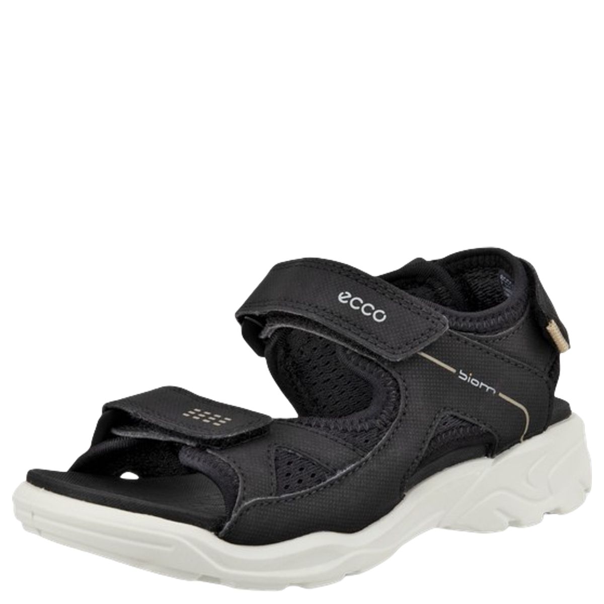 Ecco Biom Raft J sandaler til ungdom, Black
