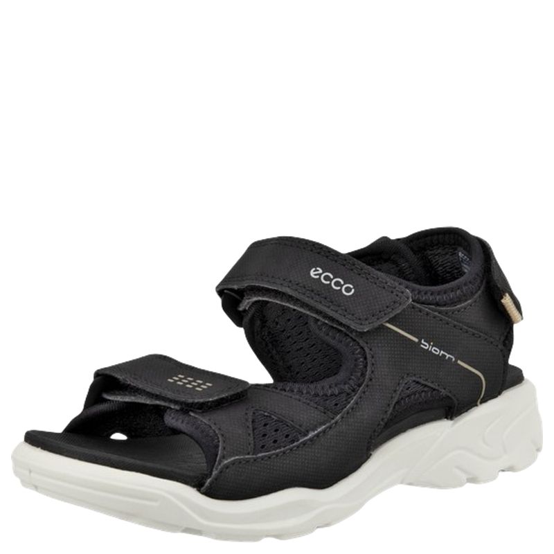 Ecco Biom Raft J sandaler til ungdom, Black