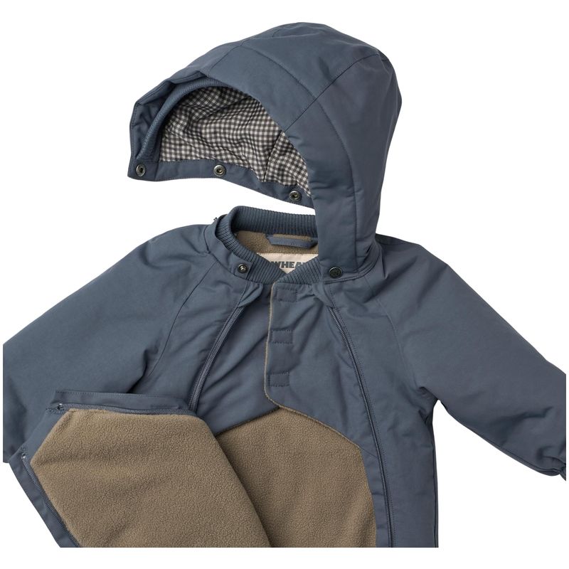 Wheat Sascha vinteranorakk til baby, Greyblue