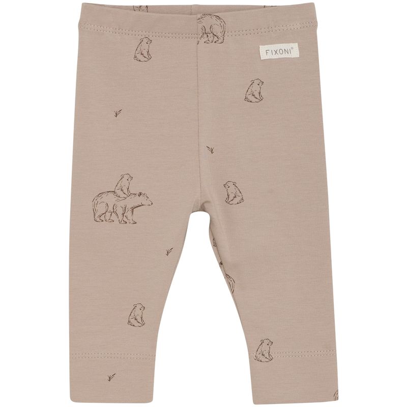 Fixoni leggings til baby, Mocha Meringue