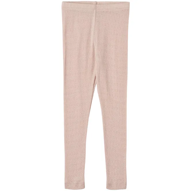 Hovedbilde Wheat Agi leggings i ull, pale lilac